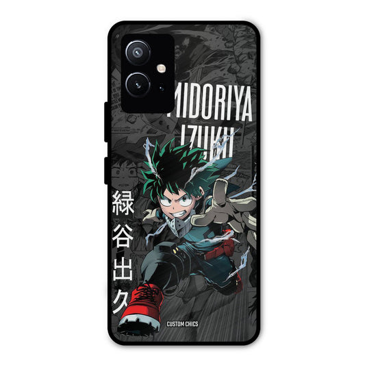 Izuku Midoriya Vivo Y75 5G Mobile Back Cover - Anime PrintShield Case