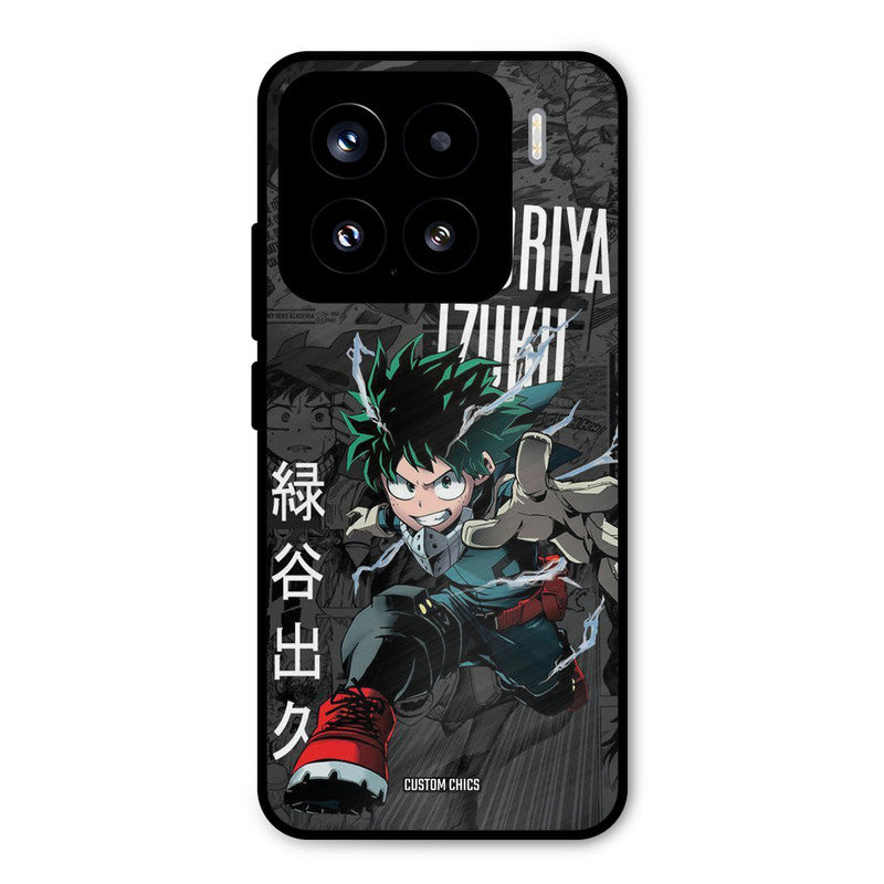 Izuku Midoriya Xiaomi 15 5G Mobile Back Cover - Anime PrintShield Case