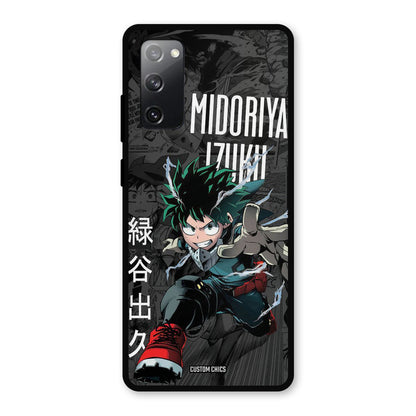 Izuku Midoriya Samsung Galaxy S20 FE Mobile Back Cover - Anime PrintShield Case