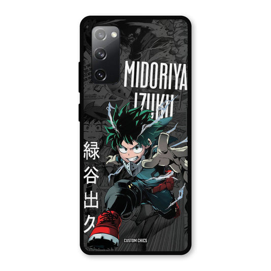 Izuku Midoriya Samsung Galaxy S20 FE Mobile Back Cover - Anime PrintShield Case