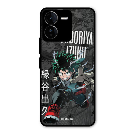 Izuku Midoriya iQOO Z9 Mobile Back Cover - Anime PrintShield Case