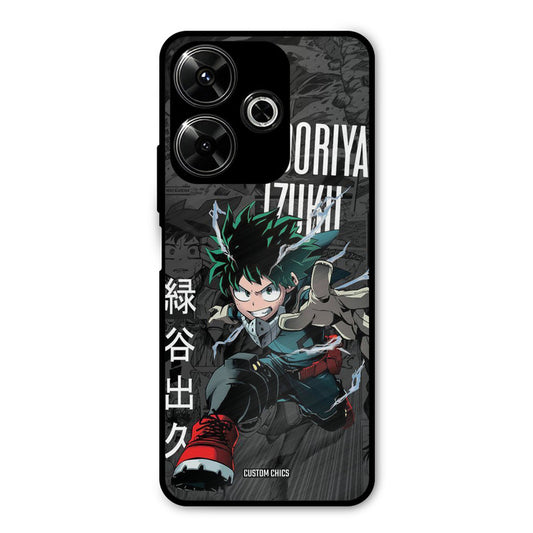 Izuku Midoriya Poco M6 Plus 5G Mobile Back Cover - Anime PrintShield Case