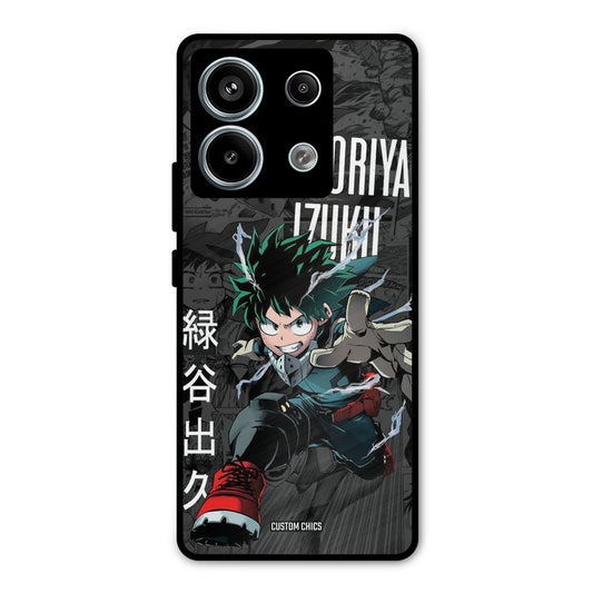 Izuku Midoriya Redmi Note 13 Pro 5G Mobile Back Cover - Anime PrintShield Case