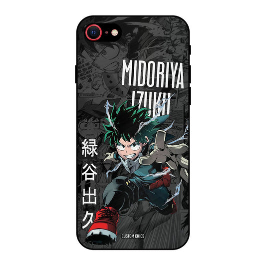 Izuku Midoriya iPhone SE 2020 Mobile Back Cover - Anime PrintShield Case