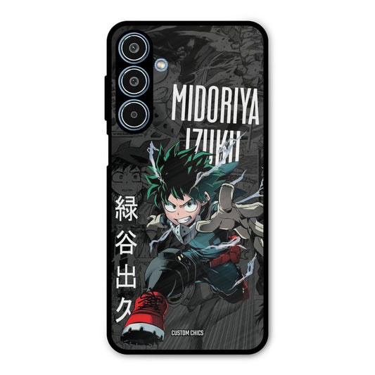 Izuku Midoriya Samsung Galaxy M35 5G Mobile Back Cover - Anime PrintShield Case
