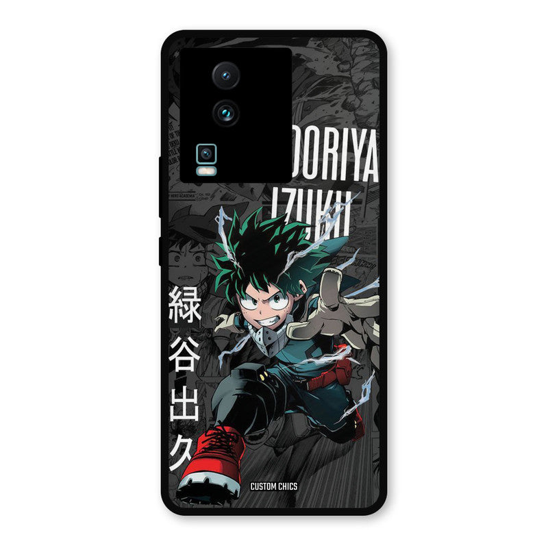 Izuku Midoriya IQOO Neo 7 Pro Mobile Back Cover - Anime PrintShield Case