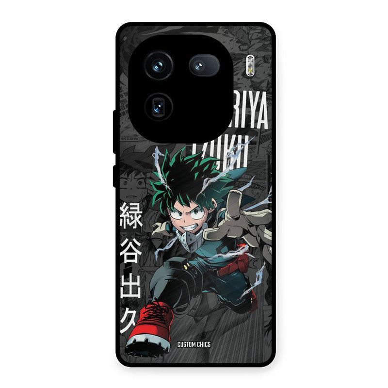 Izuku Midoriya iQOO 12 Mobile Back Cover - Anime PrintShield Case
