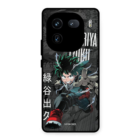 Izuku Midoriya iQOO 12 Mobile Back Cover - Anime PrintShield Case
