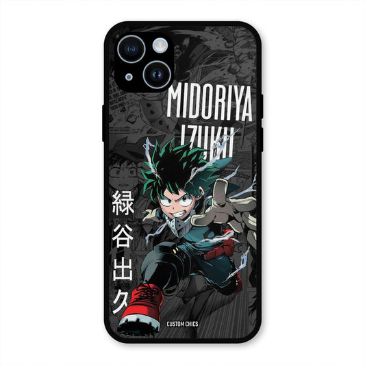 Izuku Midoriya iPhone 14 Mobile Back Cover - Anime PrintShield Case