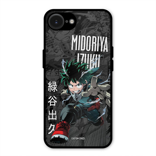 Izuku Midoriya iPhone 16e Mobile Back Cover - Anime PrintShield Case