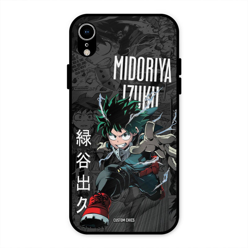 Izuku Midoriya iPhone XR Mobile Back Cover - Anime PrintShield Case