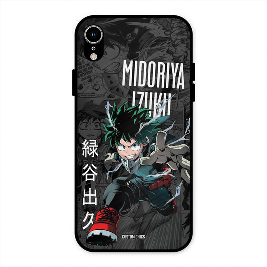 Izuku Midoriya iPhone XR Mobile Back Cover - Anime PrintShield Case