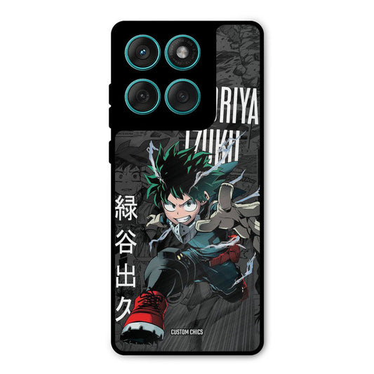 Izuku Midoriya Motorola Edge 60 Mobile Back Cover - Anime PrintShield Case