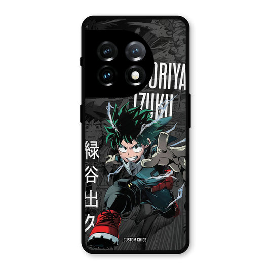Izuku Midoriya OnePlus 11 Mobile Back Cover - Anime PrintShield Case