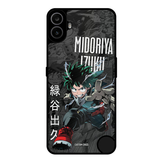 Izuku Midoriya Nothing CMF Phone 1 Mobile Back Cover - Anime PrintShield Case