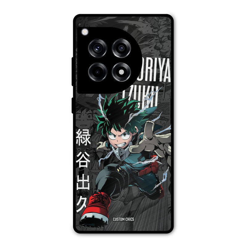 Izuku Midoriya OnePlus 12R Mobile Back Cover - Anime PrintShield Case