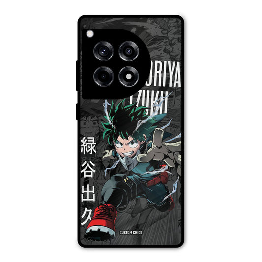 Izuku Midoriya OnePlus 12R Mobile Back Cover - Anime PrintShield Case