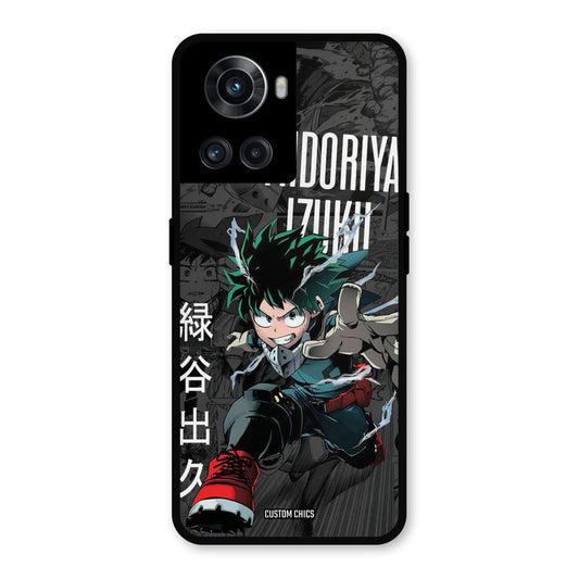 Izuku Midoriya OnePlus 10R Mobile Back Cover - Anime PrintShield Case