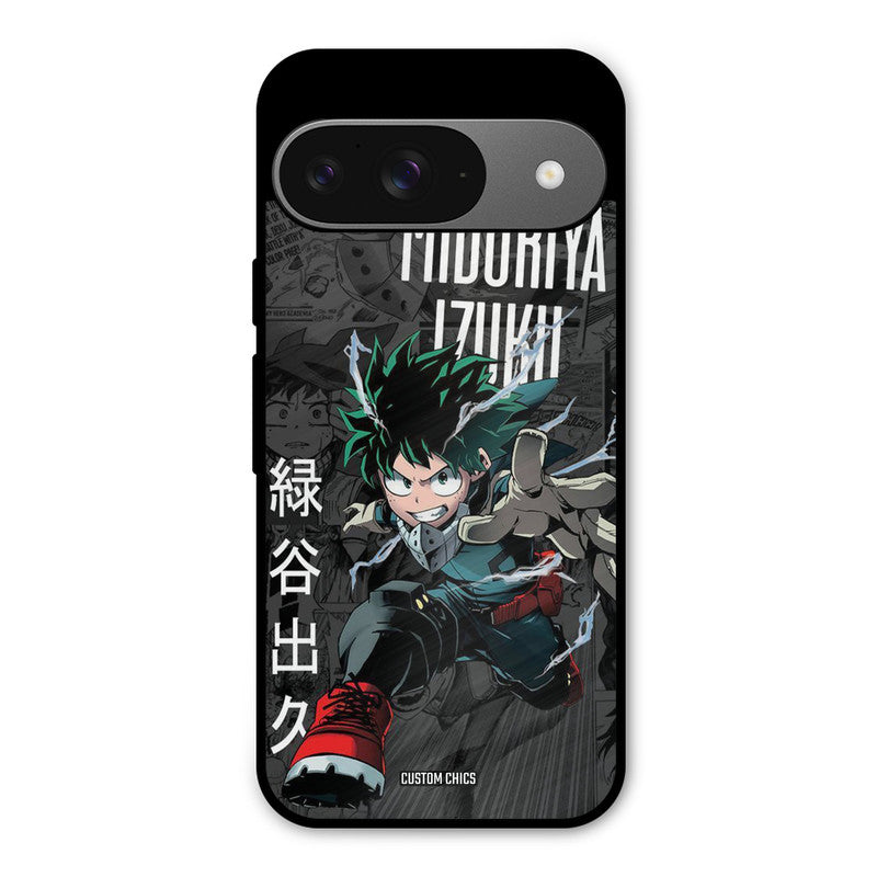 Izuku Midoriya Google Pixel 9 Mobile Back Cover - Anime PrintShield Case