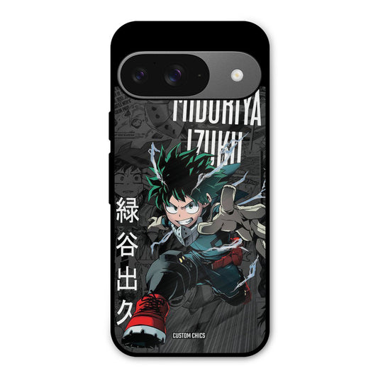 Izuku Midoriya Google Pixel 9 Mobile Back Cover - Anime PrintShield Case