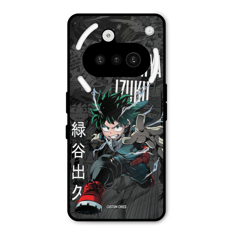 Izuku Midoriya Nothing Phone 3A Mobile Back Cover - Anime PrintShield Case