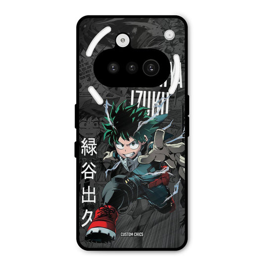 Izuku Midoriya Nothing Phone 3A Mobile Back Cover - Anime PrintShield Case