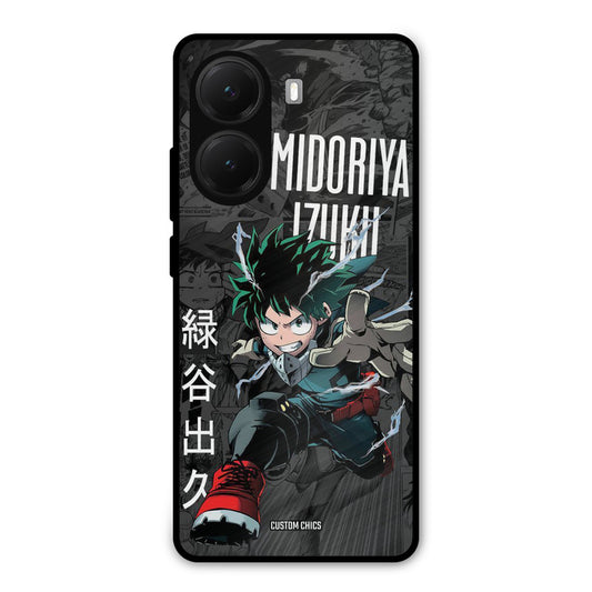 Izuku Midoriya Poco X7 Pro Mobile Back Cover - Anime PrintShield Case