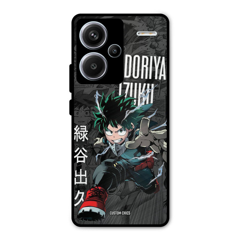 Izuku Midoriya Redmi Note 13 Pro Plus Mobile Back Cover - Anime PrintShield Case