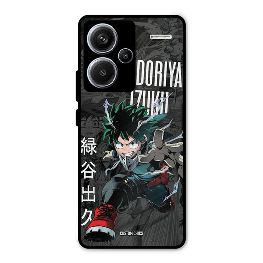 Izuku Midoriya Redmi Note 13 Pro Plus Mobile Back Cover - Anime PrintShield Case