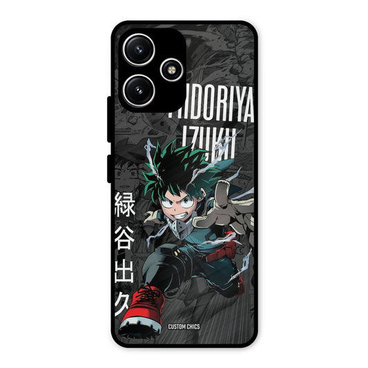 Izuku Midoriya Redmi 12 5G Mobile Back Cover - Anime PrintShield Case