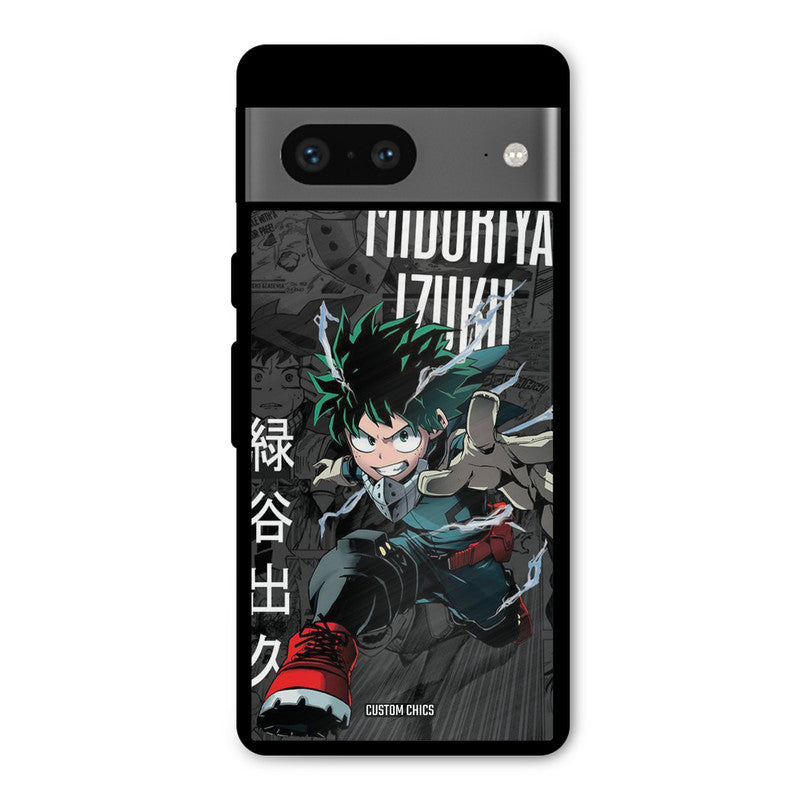 Izuku Midoriya Google Pixel 7 Mobile Back Cover - Anime PrintShield Case