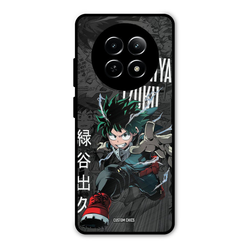 Izuku Midoriya Realme Narzo N65 Mobile Back Cover - Anime PrintShield Case