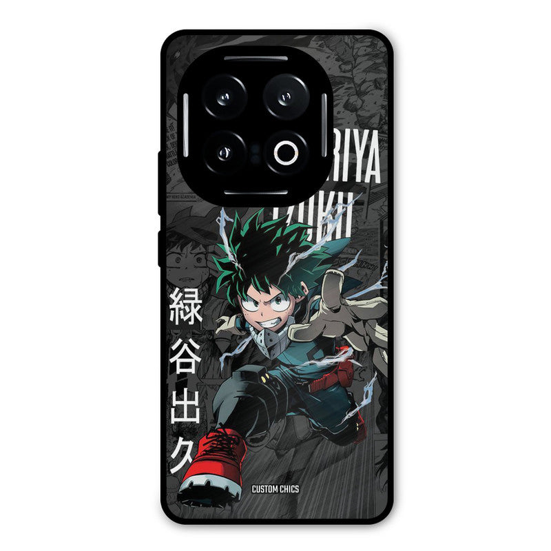 Izuku Midoriya iQOO 13 Mobile Back Cover - Anime PrintShield Case