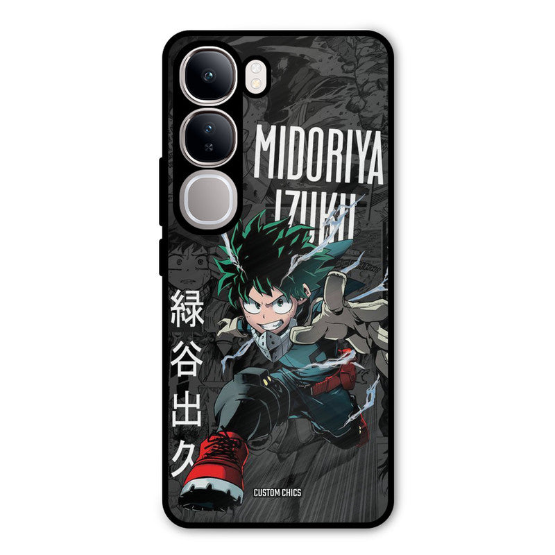 Izuku Midoriya Vivo Y300 Mobile Back Cover - Anime PrintShield Case