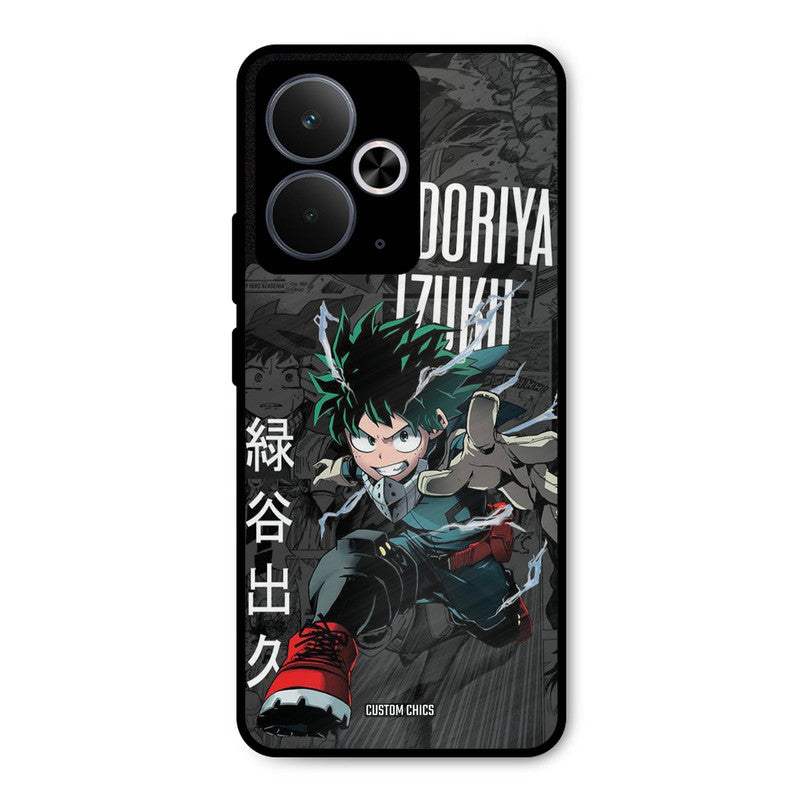 Izuku Midoriya Realme 14T Mobile Back Cover - Anime PrintShield Case