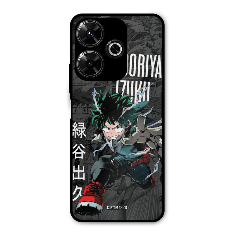 Izuku Midoriya Redmi 13 5G Mobile Back Cover - Anime PrintShield Case