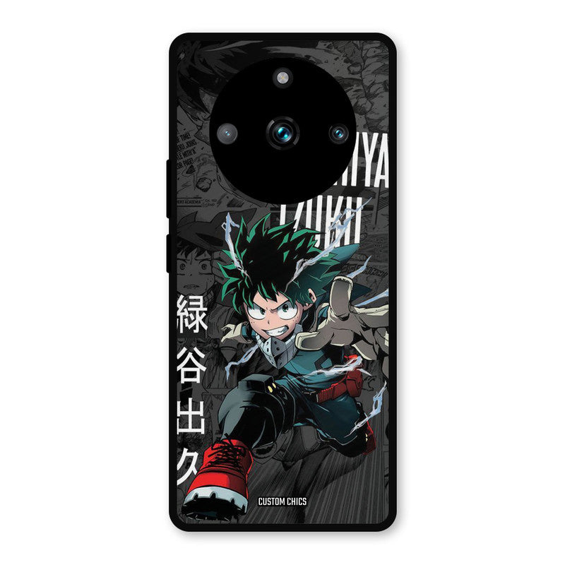 Izuku Midoriya Realme Narzo 60 Pro Mobile Back Cover - Anime PrintShield Case