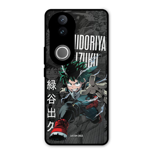 Izuku Midoriya Vivo V50 Mobile Back Cover - Anime PrintShield Case