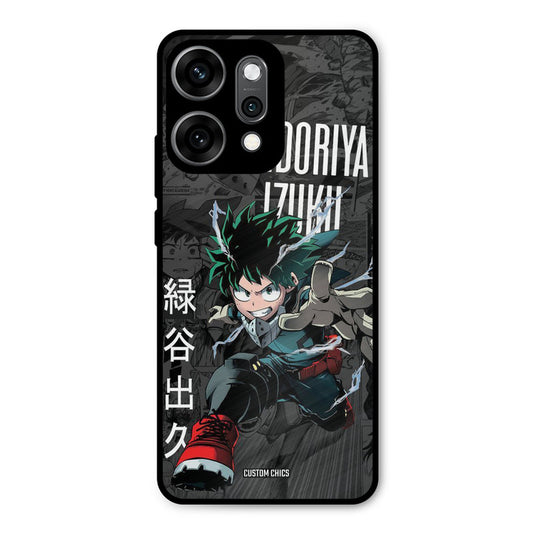 Izuku Midoriya Oppo Reno 14 Pro Mobile Back Cover - Anime PrintShield Case