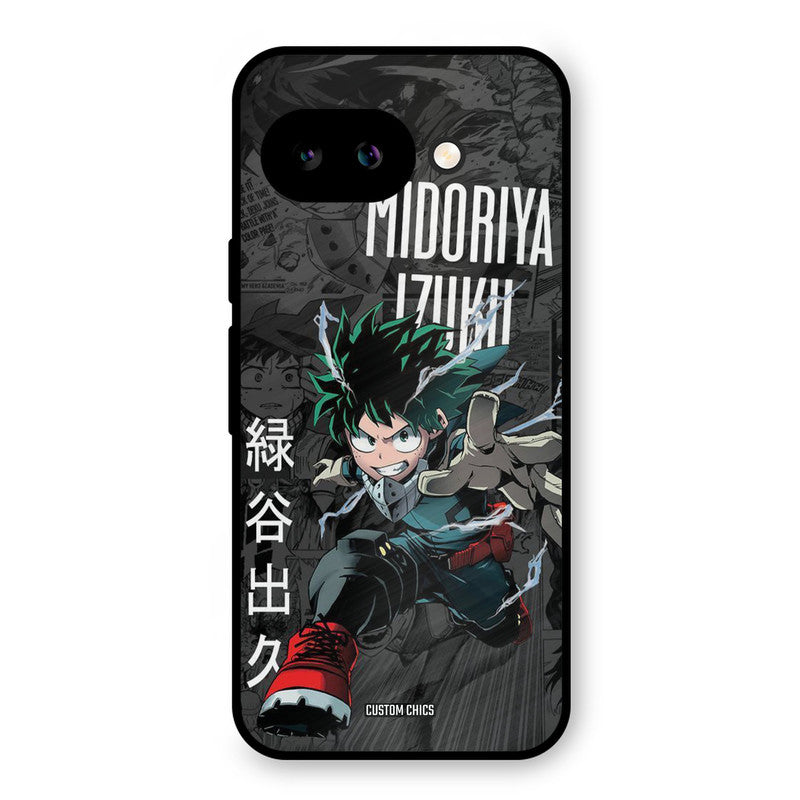 Izuku Midoriya Google Pixel 9A Mobile Back Cover - Anime PrintShield Case
