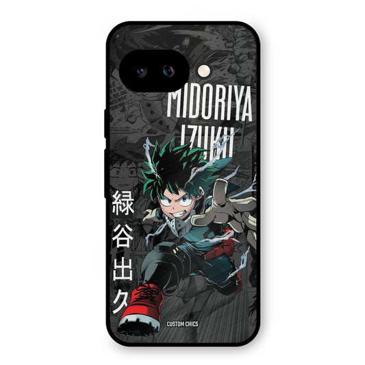 Izuku Midoriya Google Pixel 9A Mobile Back Cover - Anime PrintShield Case
