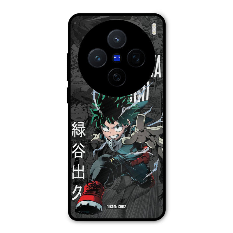 Izuku Midoriya Vivo X200 Mobile Back Cover - Anime PrintShield Case