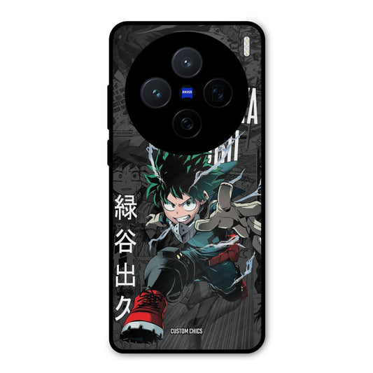 Izuku Midoriya Vivo X200 Mobile Back Cover - Anime PrintShield Case