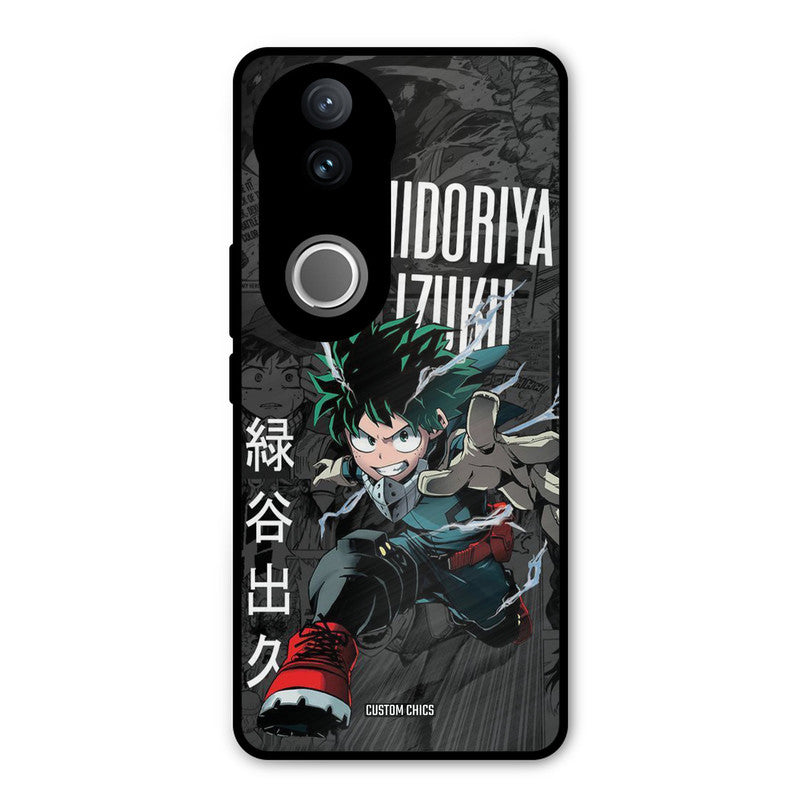 Izuku Midoriya iQOO Z10R Mobile Back Cover - Anime PrintShield Case