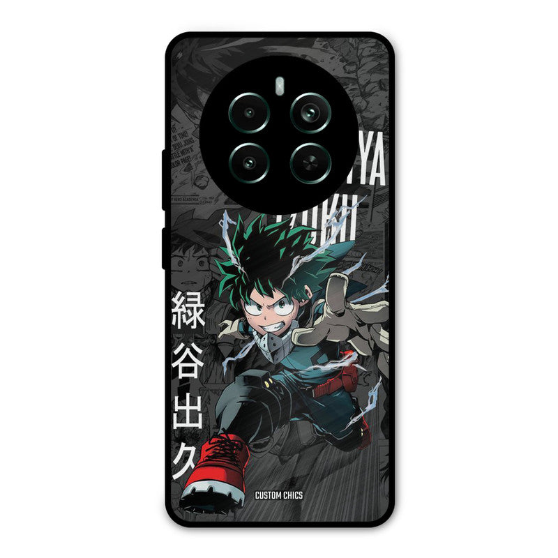 Izuku Midoriya Realme 12 Plus Mobile Back Cover - Anime PrintShield Case