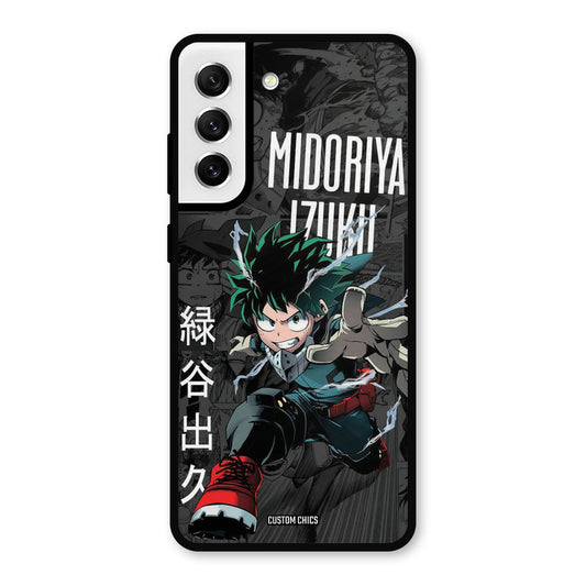 Izuku Midoriya Samsung Galaxy S21 FE 5G Mobile Back Cover - Anime PrintShield Case