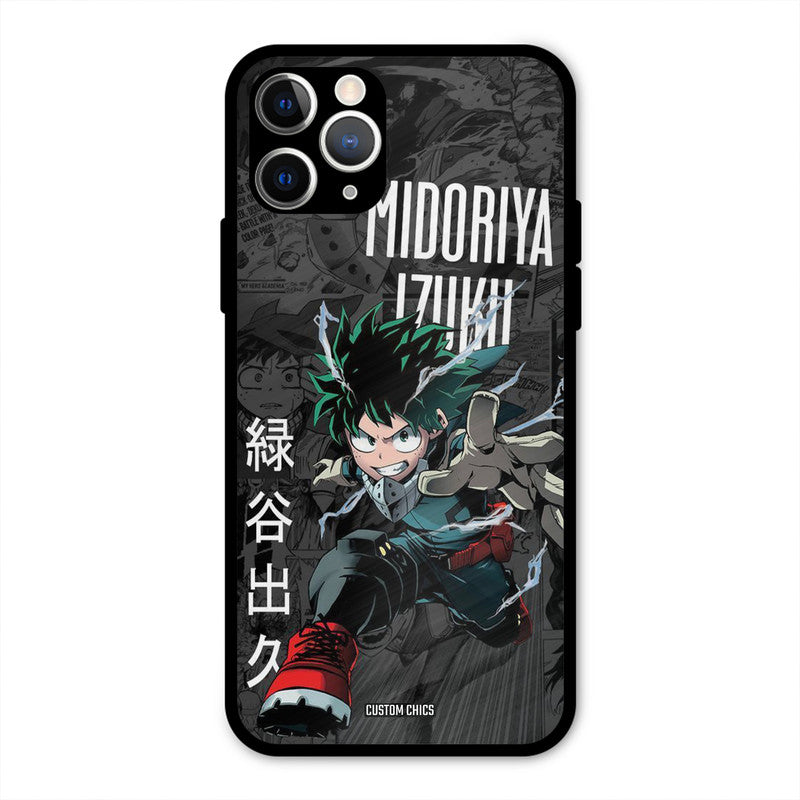 Izuku Midoriya iPhone 11 Pro Mobile Back Cover - Anime PrintShield Case
