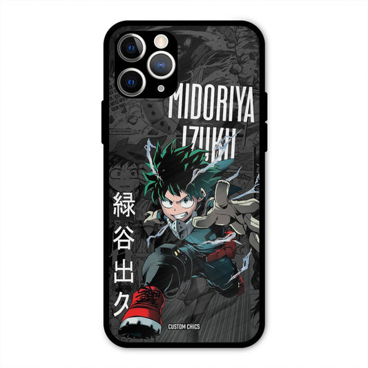 Izuku Midoriya iPhone 11 Pro Mobile Back Cover - Anime PrintShield Case