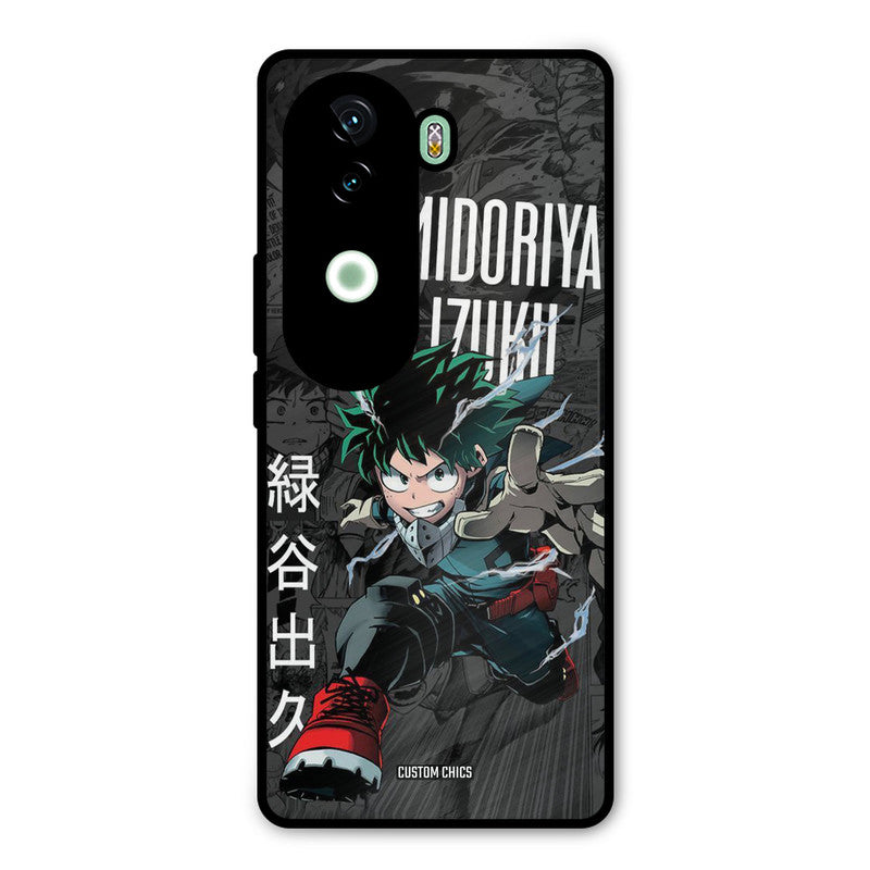Izuku Midoriya iQOO Z9s Mobile Back Cover - Anime PrintShield Case
