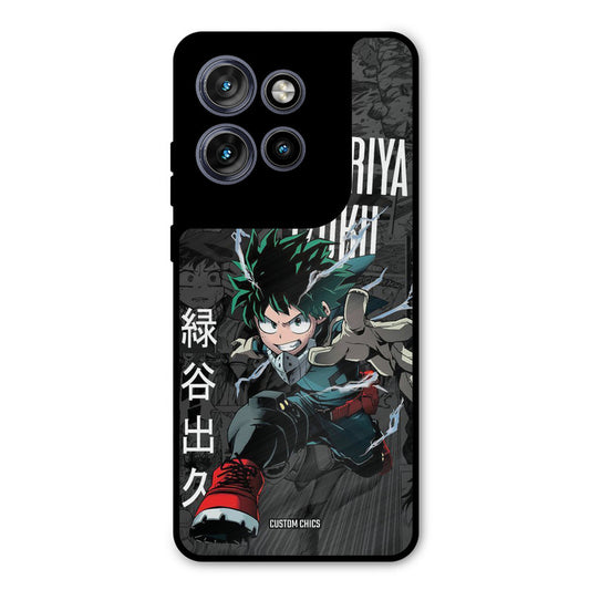 Izuku Midoriya Motorola Edge 50 Neo Mobile Back Cover - Anime PrintShield Case